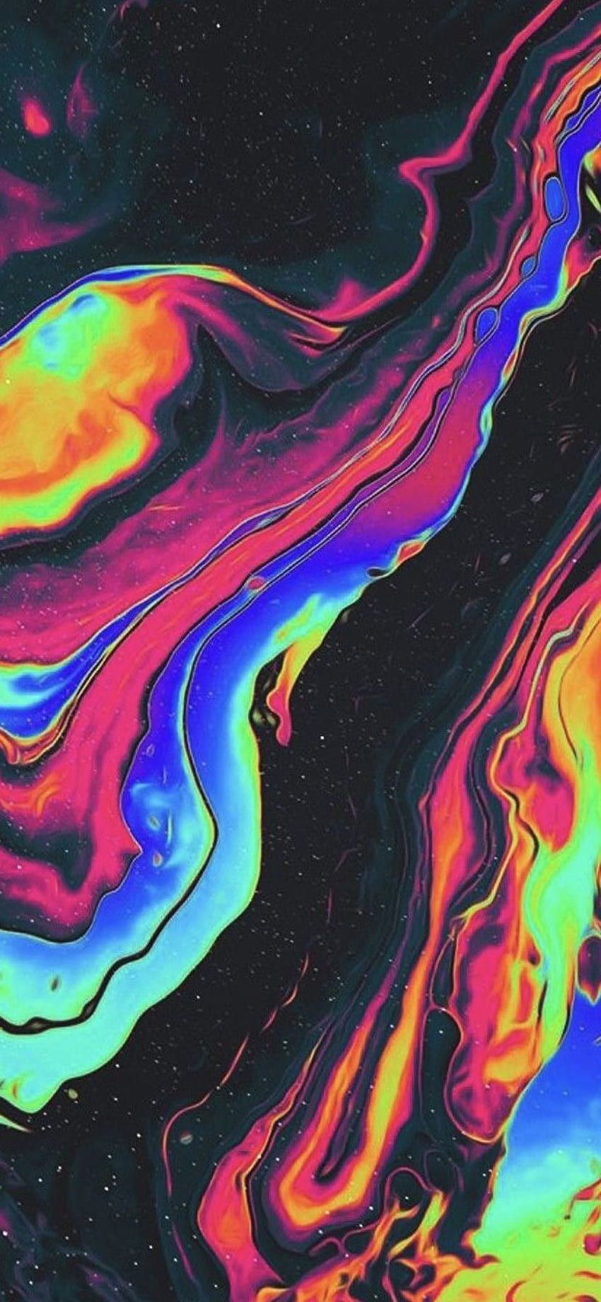 Trippy iPhone Dark Psychedelic HD phone wallpaper