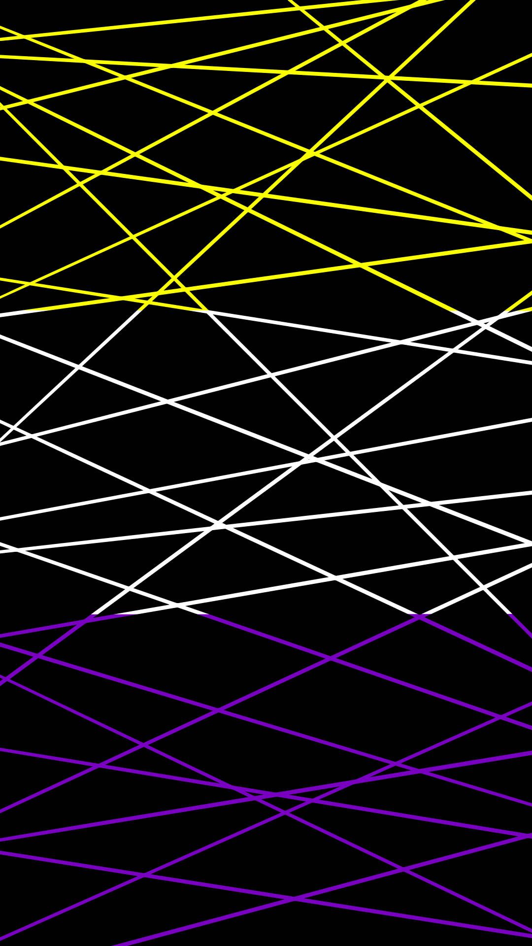 A black and white background with lines of purple, yellow - Non binary