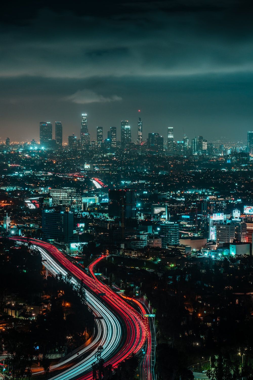 1K+ Los Angeles Night Picture. Download Free Image