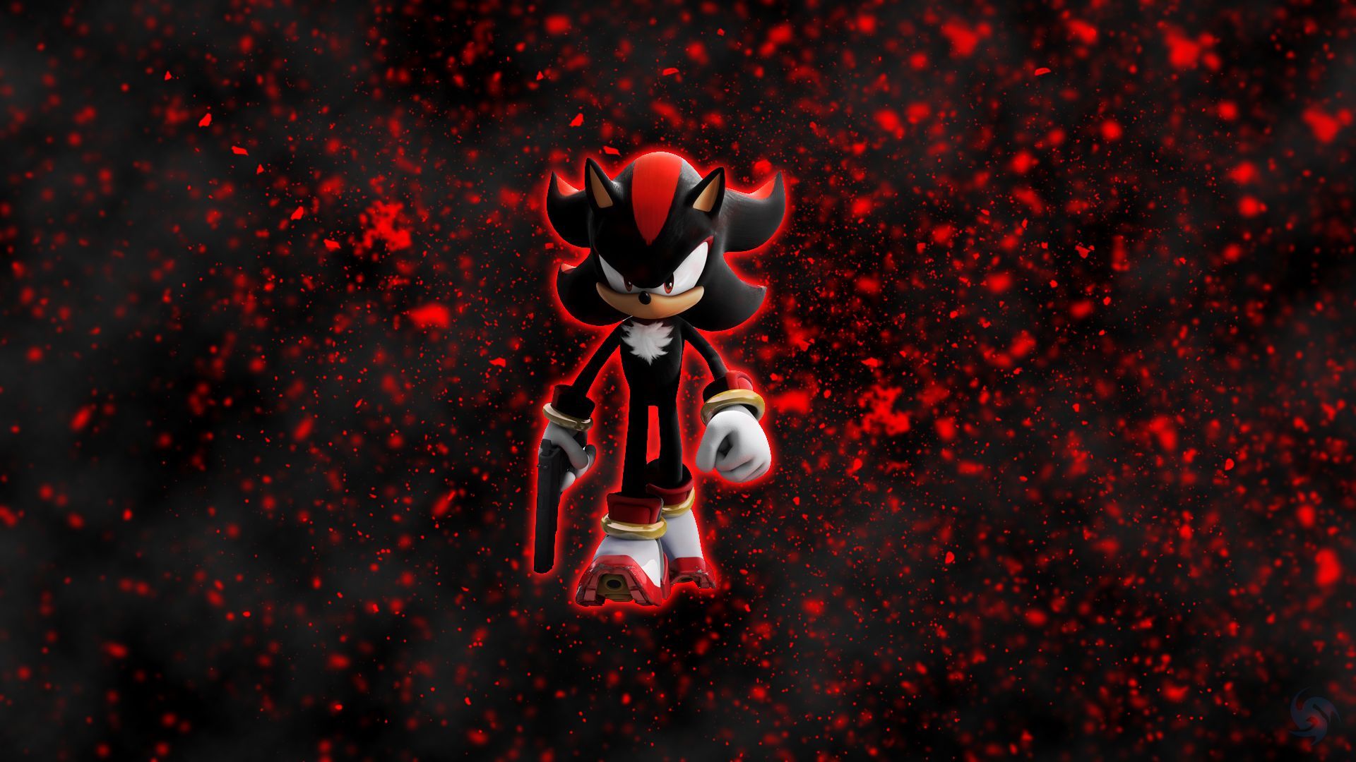 Mobile wallpaper: Video Game, Gun, Shadow The Hedgehog, Sonic, 517623 download the picture for free