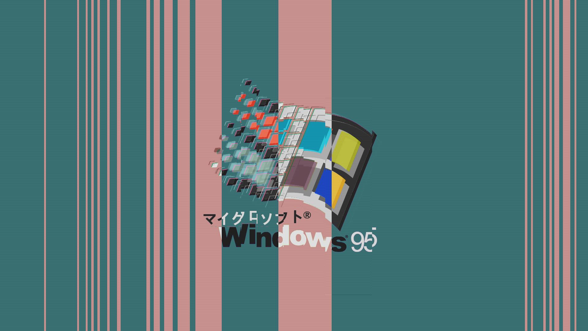 Windows 95 wallpaper with the classic startup sound - Windows 95