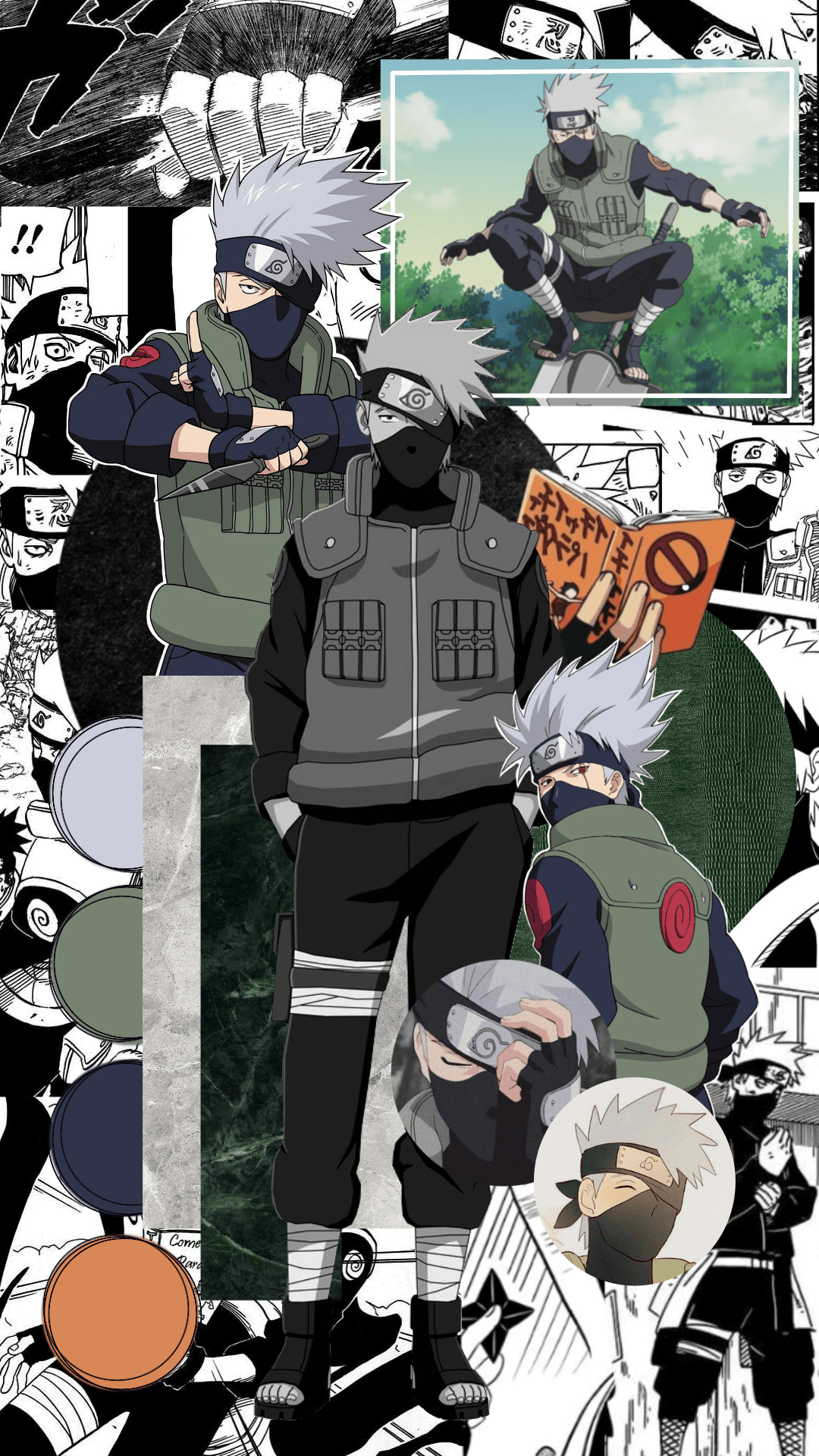 Aesthetic kakashi Wallpaper Download