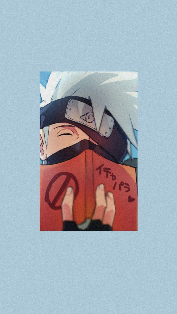 Aesthetic Naruto Kakashi wallpaper made by me! Credit to the artist - Kakashi Hatake