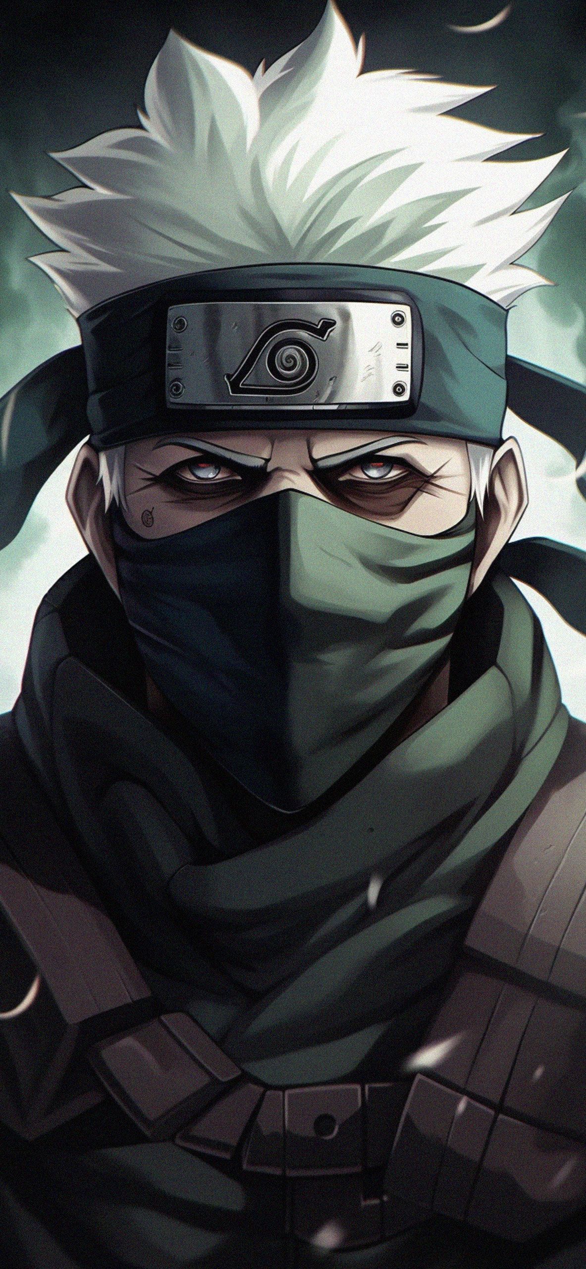 Naruto Kakashi Art Wallpaper Aesthetic Wallpaper Phone