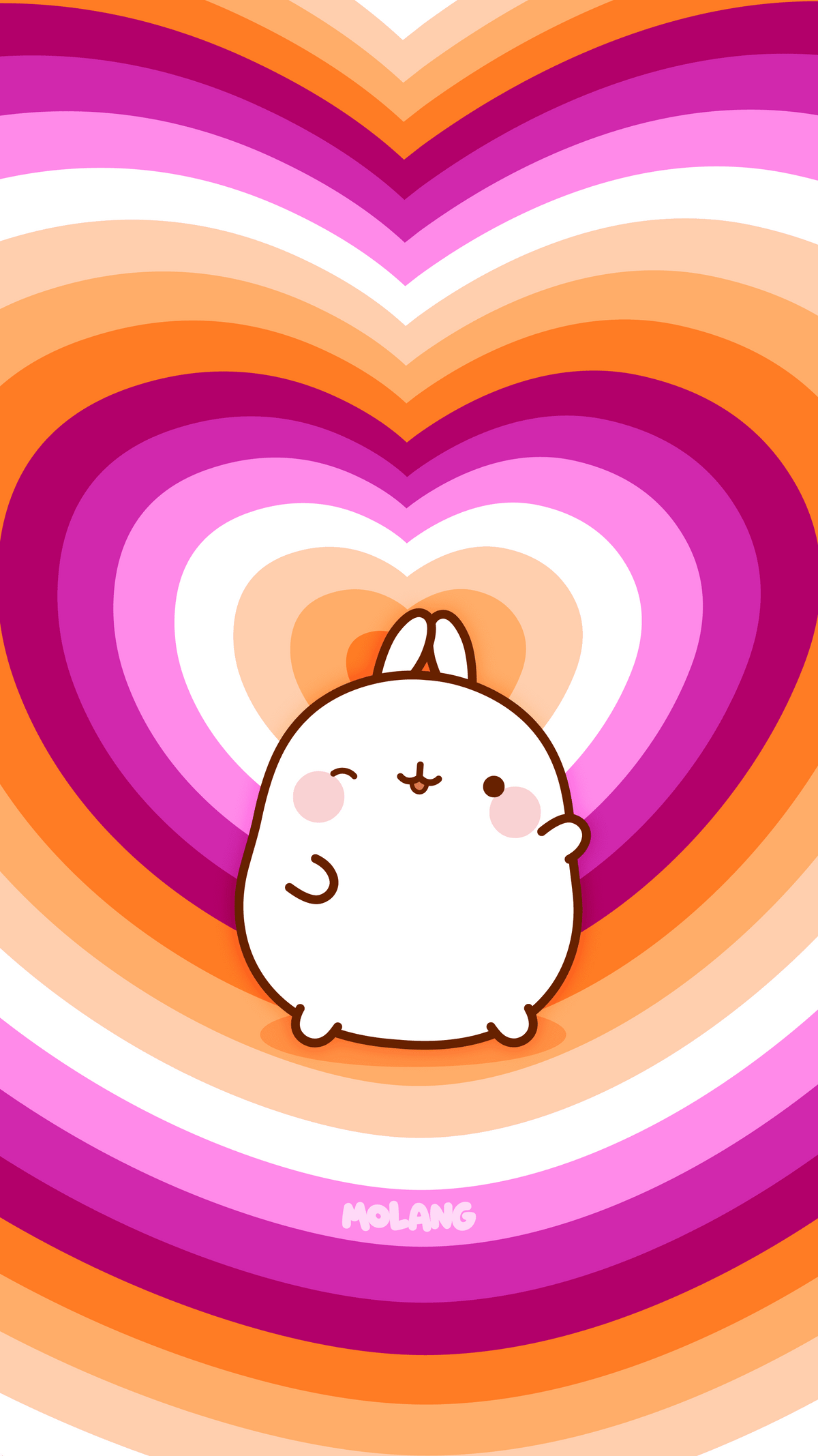 Molang Pride Month Wallpaper: Discover The 5th Rainbow Wallpaper of Molang