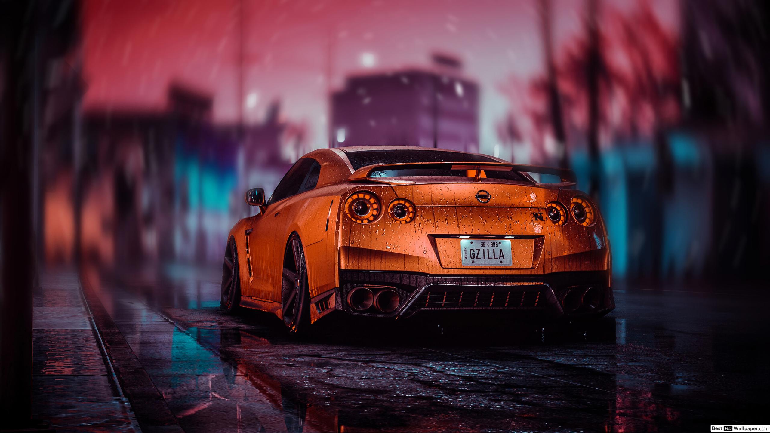 Aesthetic Nissan GTR R35 Wallpaper