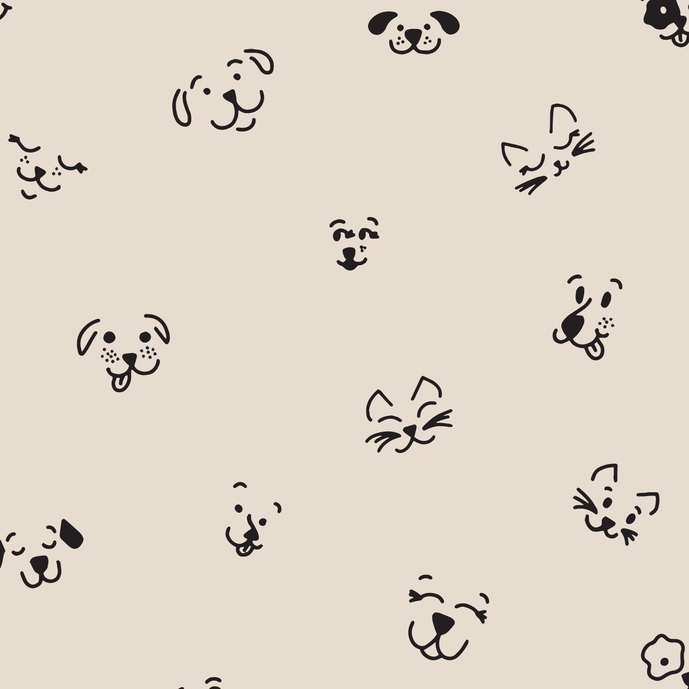 Puppy Dogs Peel And Stick Removable Wallpaper. Love vs. Design