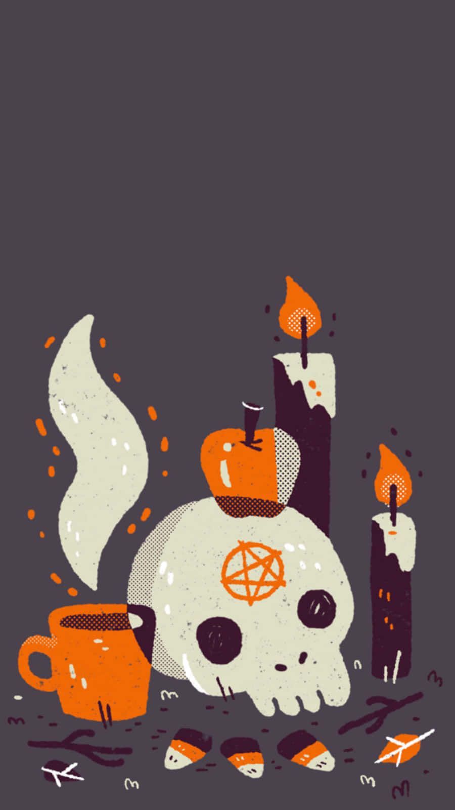 Download Celebrating Halloween With A Spooky Tumblr Aesthetic Wallpaper