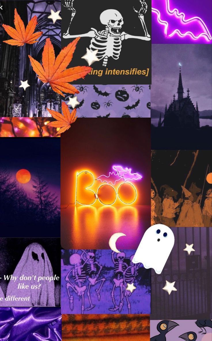 Aesthetic Halloween wallpaper for phone background. - Spooky