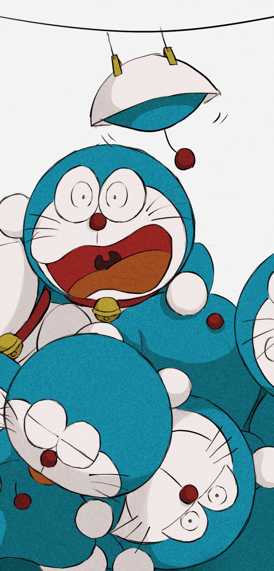 Anime Doraemon Phone Wallpaper by こた(まんぼう)