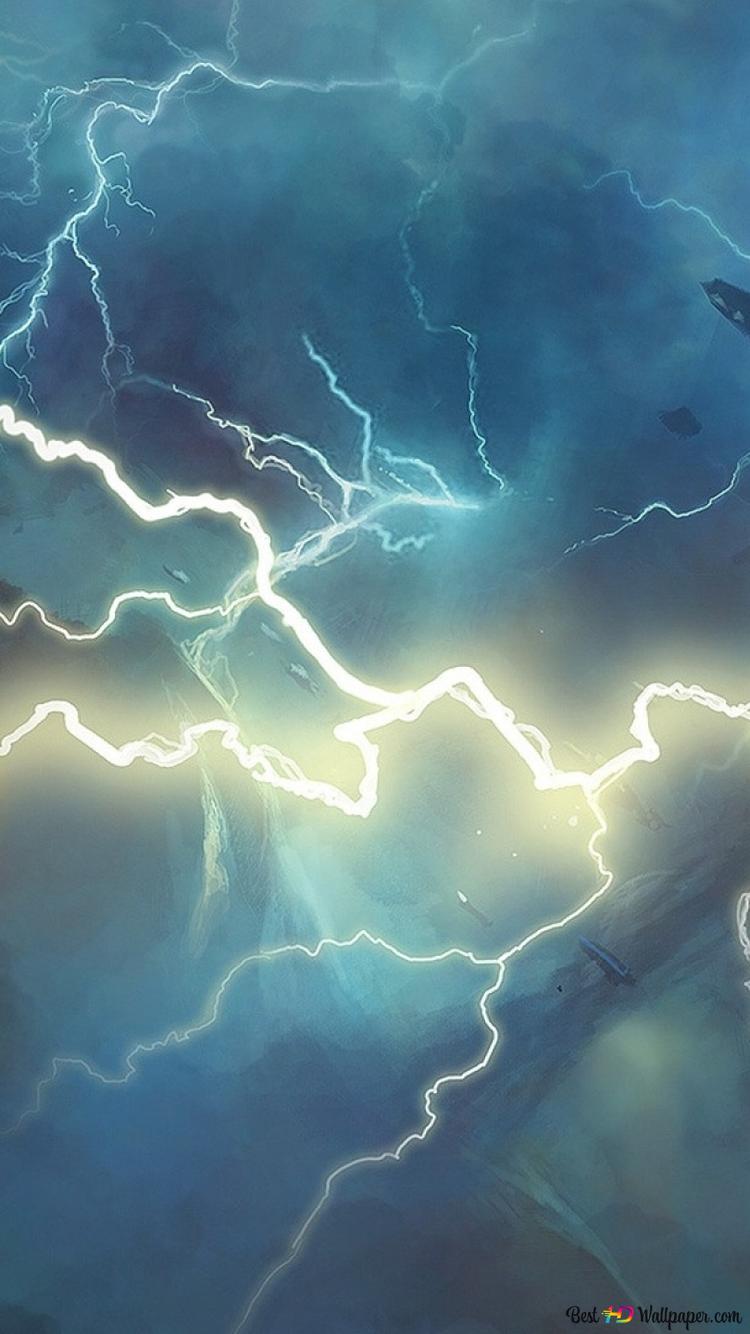 Lightning Strike 2K wallpaper download