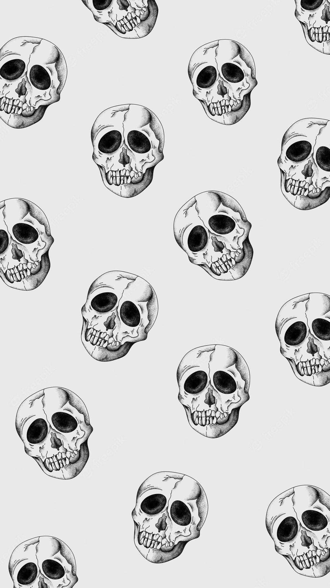 Skull wallpaper Vectors & Illustrations for Free Download