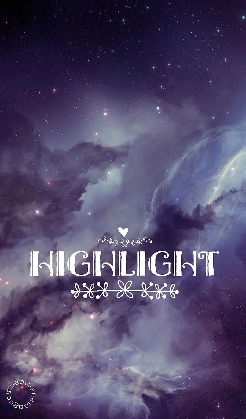 Hightlight Kpop iPhone Galaxy, Galaxy Aesthetic HD phone wallpaper