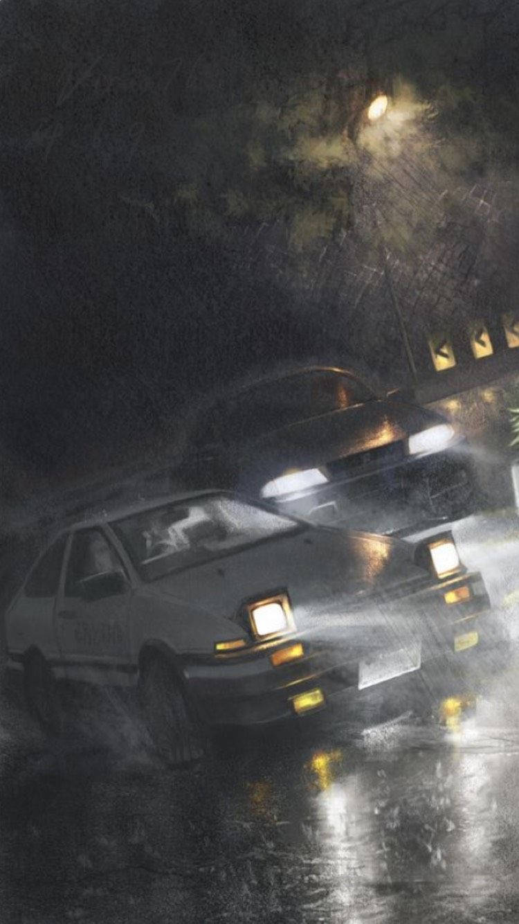 Initial D Wallpaper Full HD, 4K Free to Use