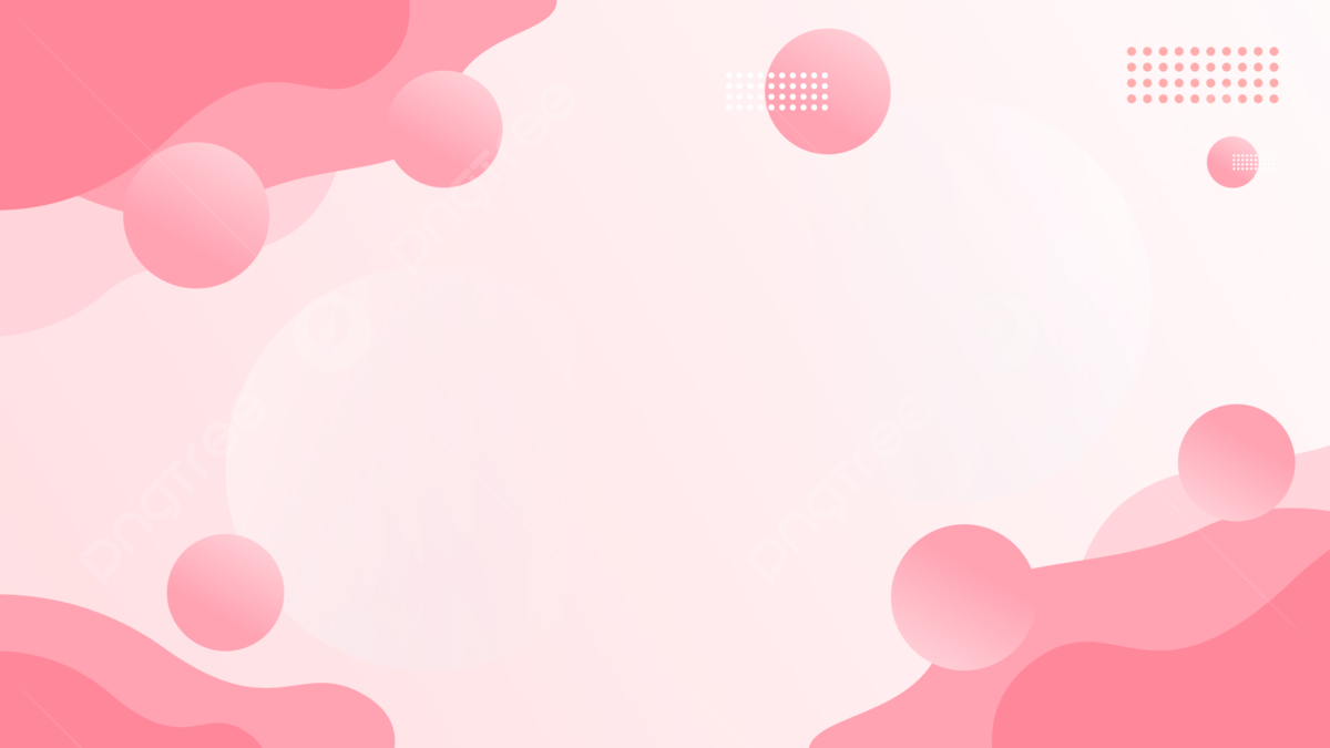 A pink abstract background with circles of varying sizes and shapes. - Light pink, soft pink
