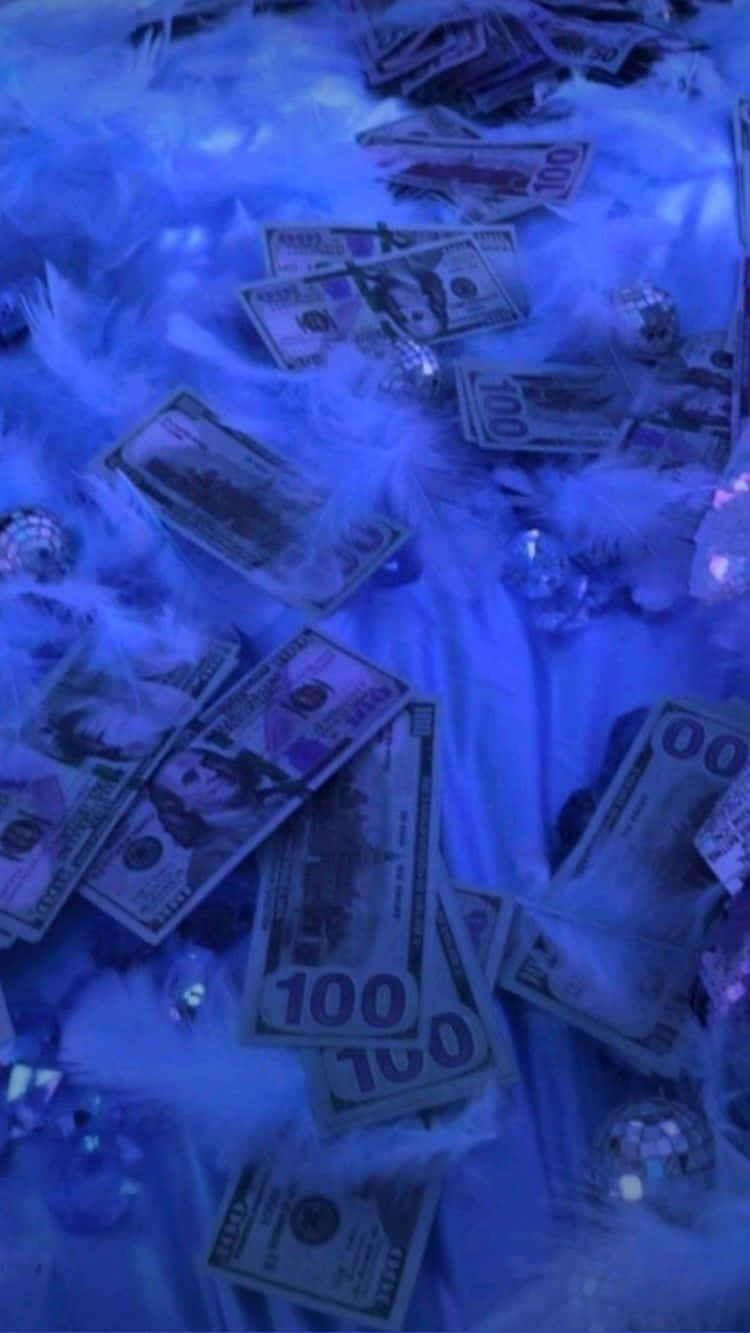Download Girly Money Blue Light Wallpaper By Devtoks