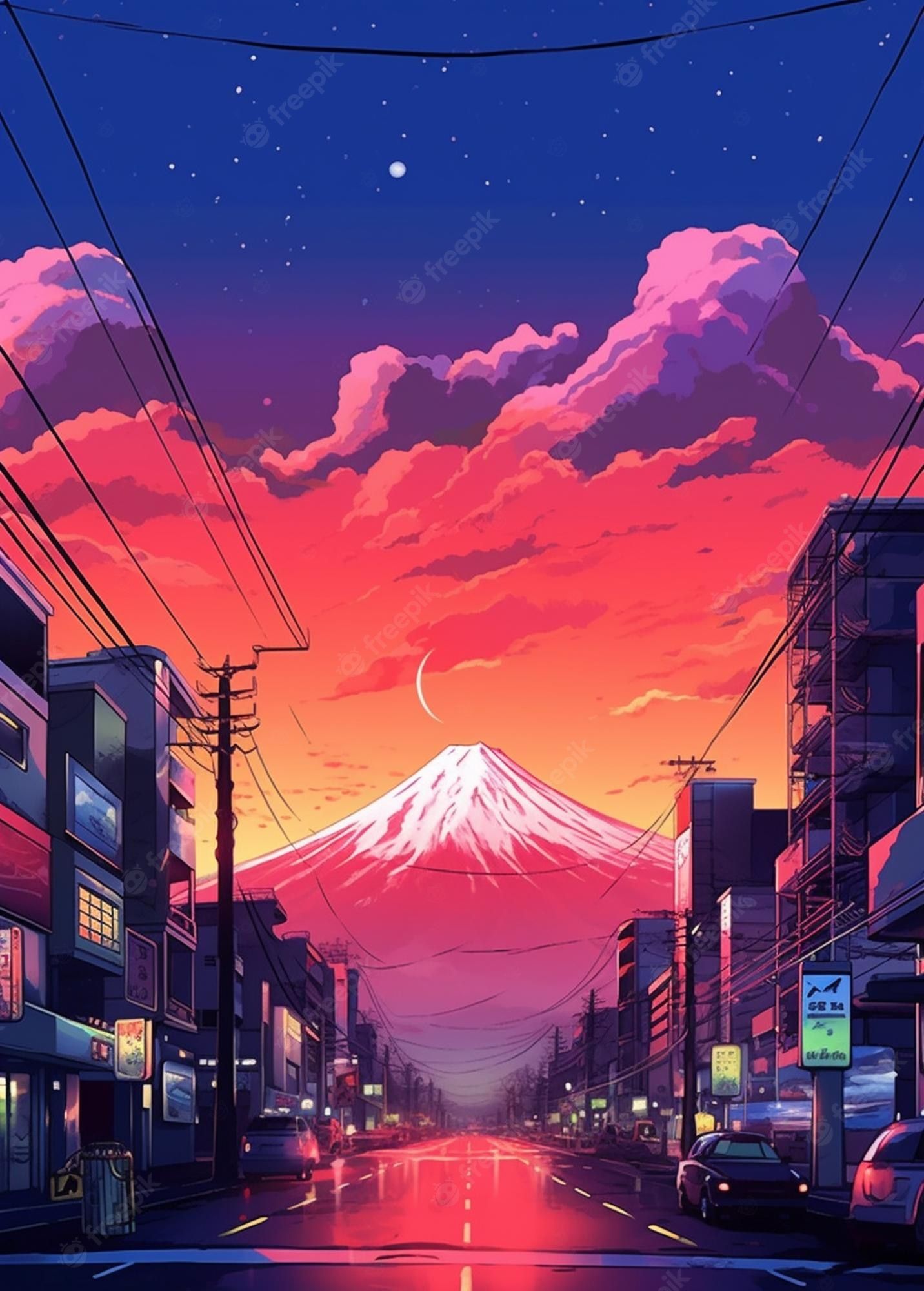 Anime Background Wallpaper Image