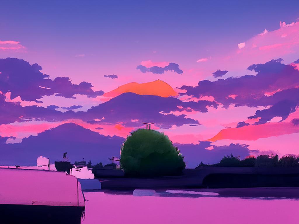 Aggregate more than 82 anime sunset aesthetic latest