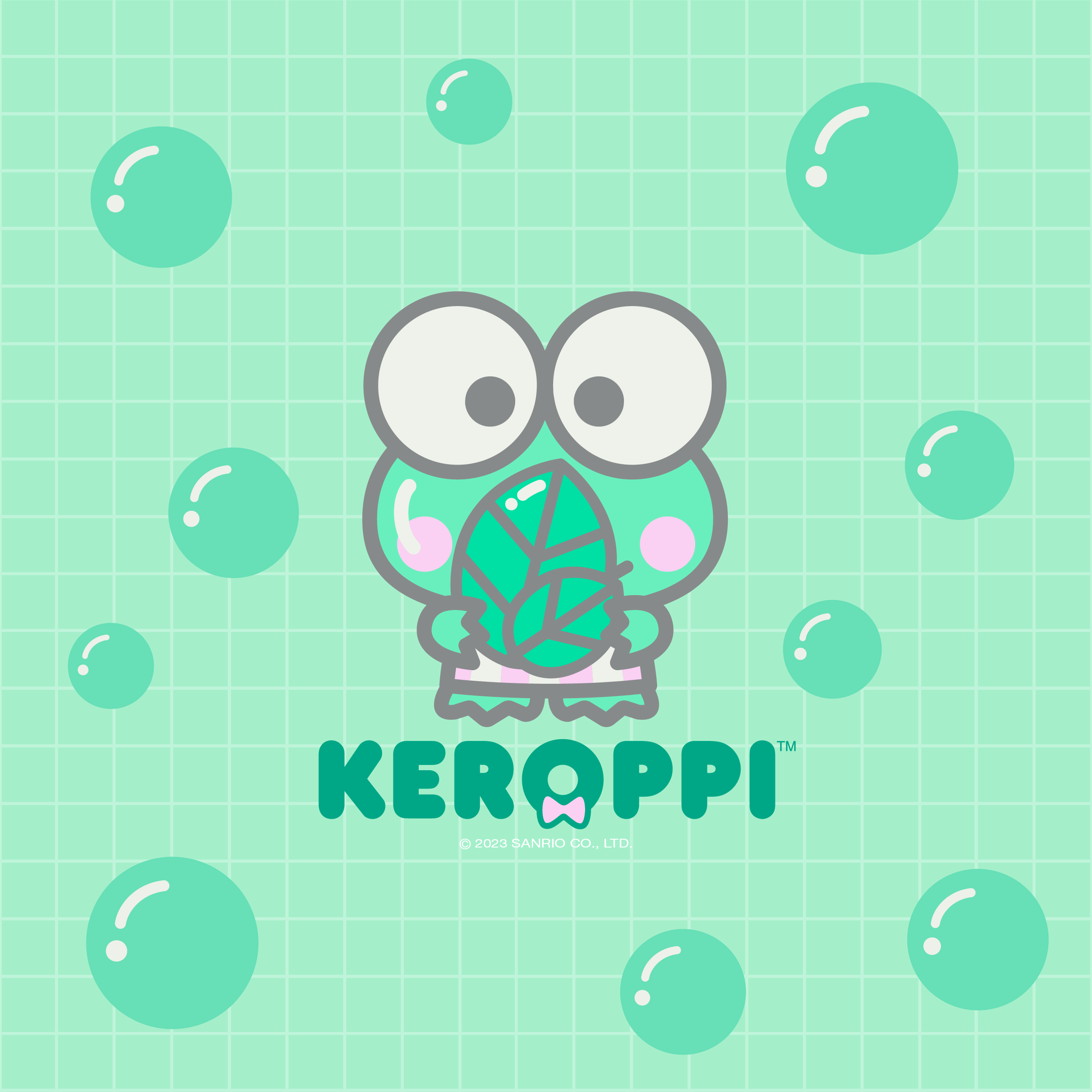 New month, new #Keroppi phone background
