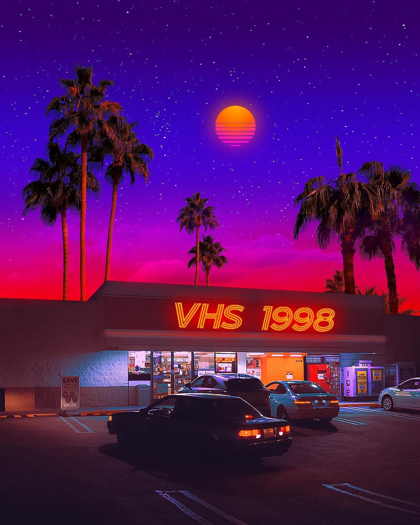 VHS 1998 [Vaporwave Aesthetics]