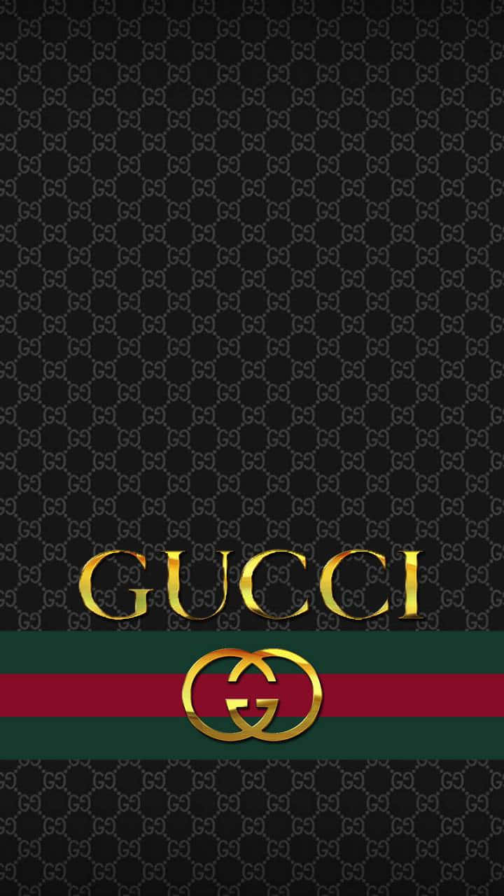 Download Aesthetic Signature Gucci Logo Background