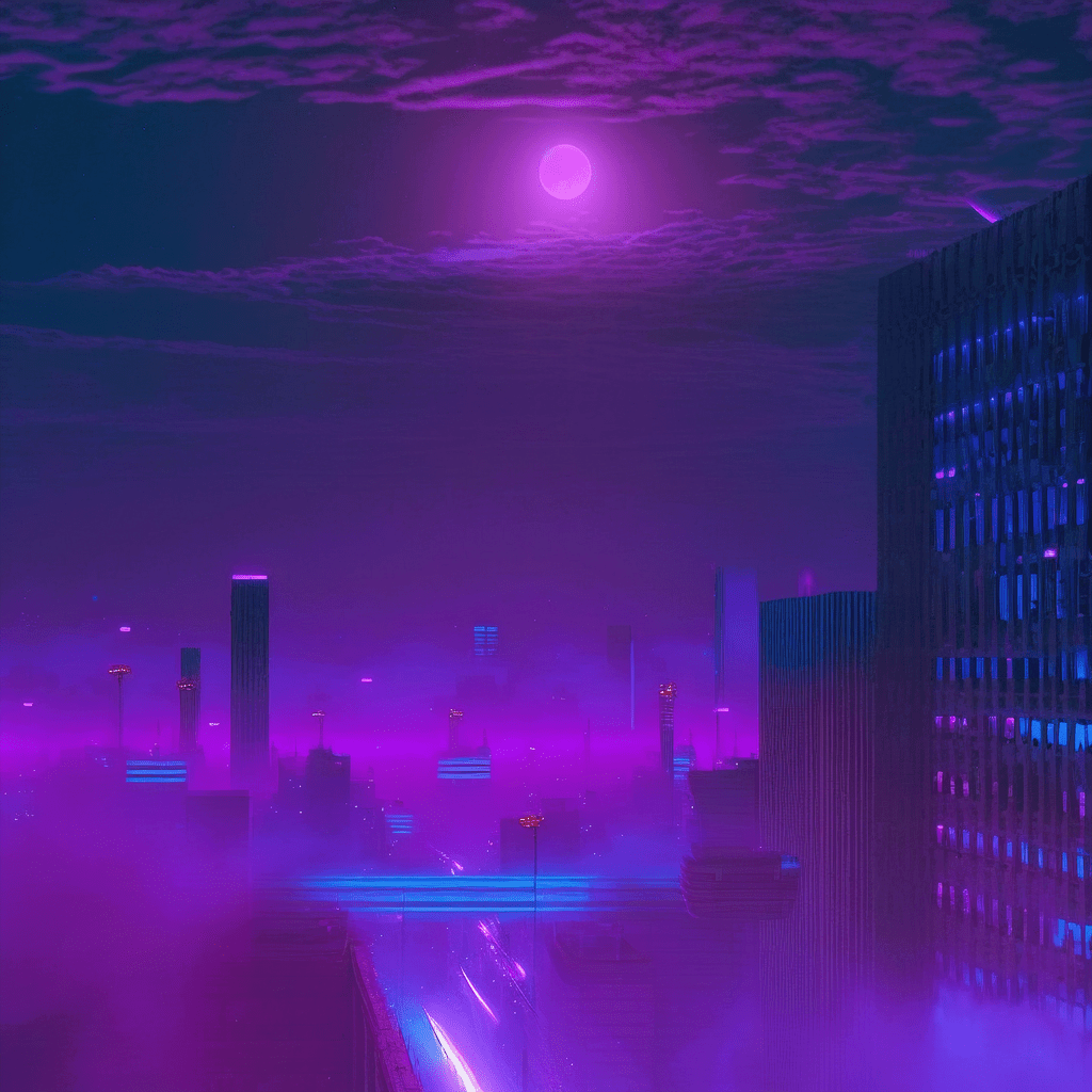 Aesthetic purple wallpaper