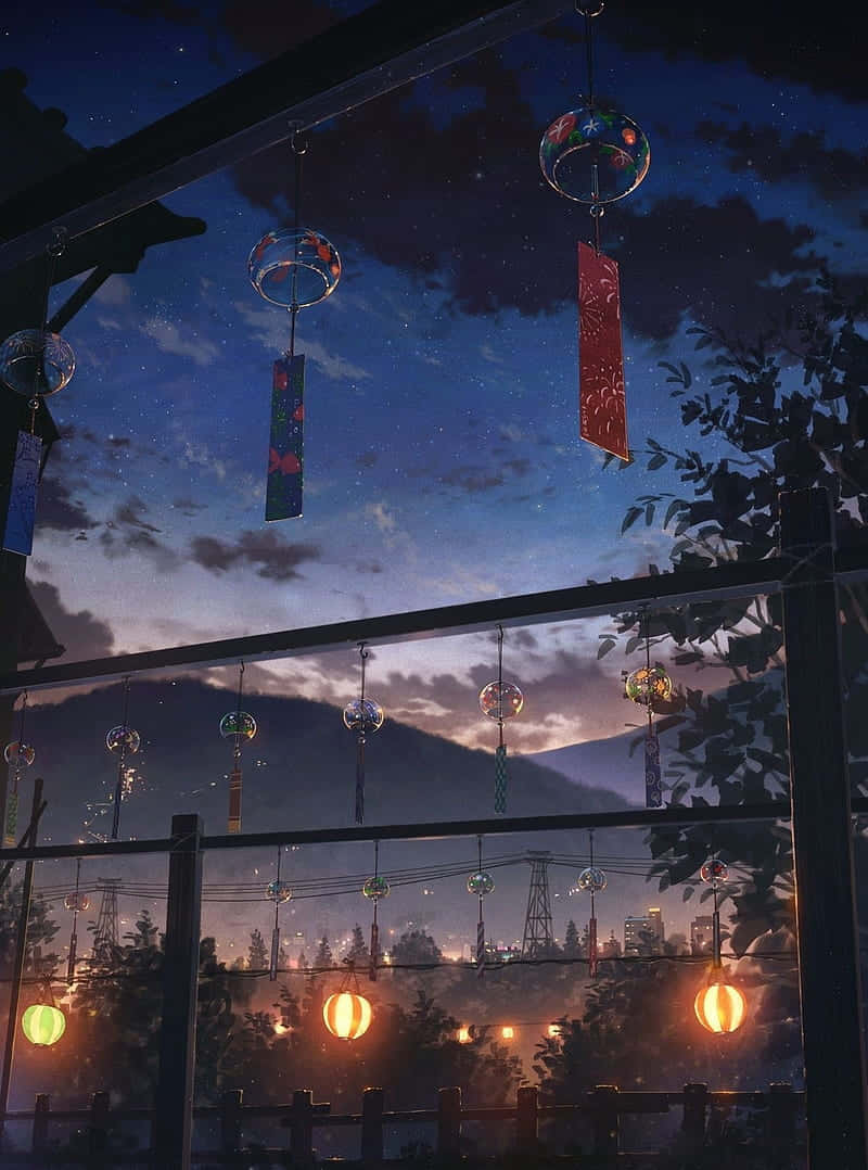 Download A dark anime scenery for all the aesthetic lovers Wallpaper