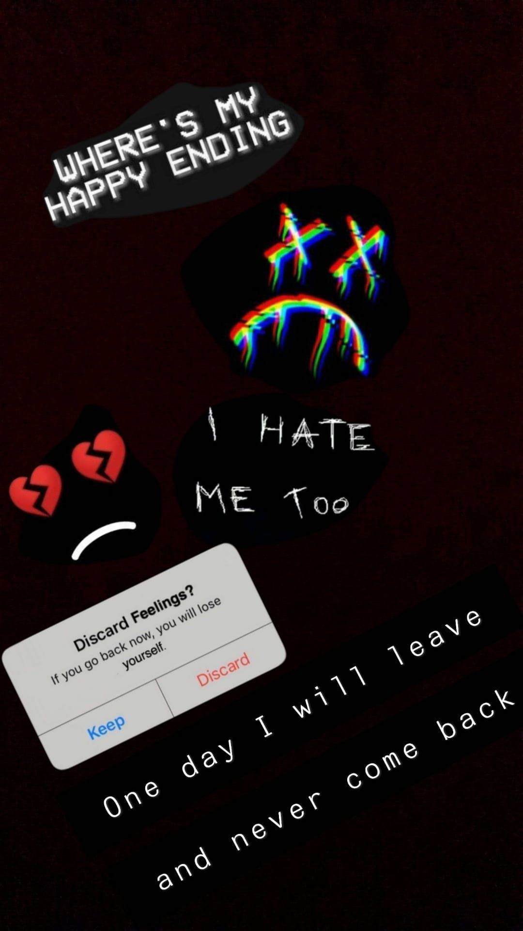I hate me too - Depression