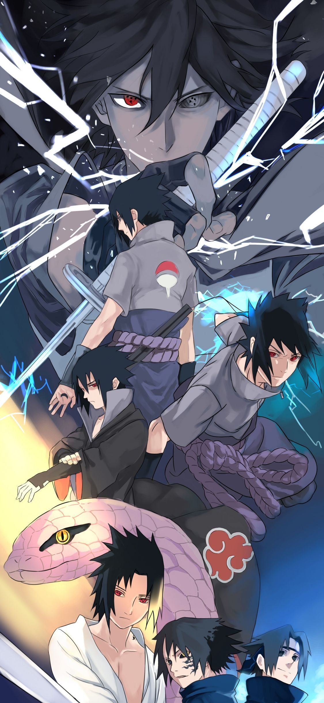 Sasuke uchiha anime Wallpaper Download