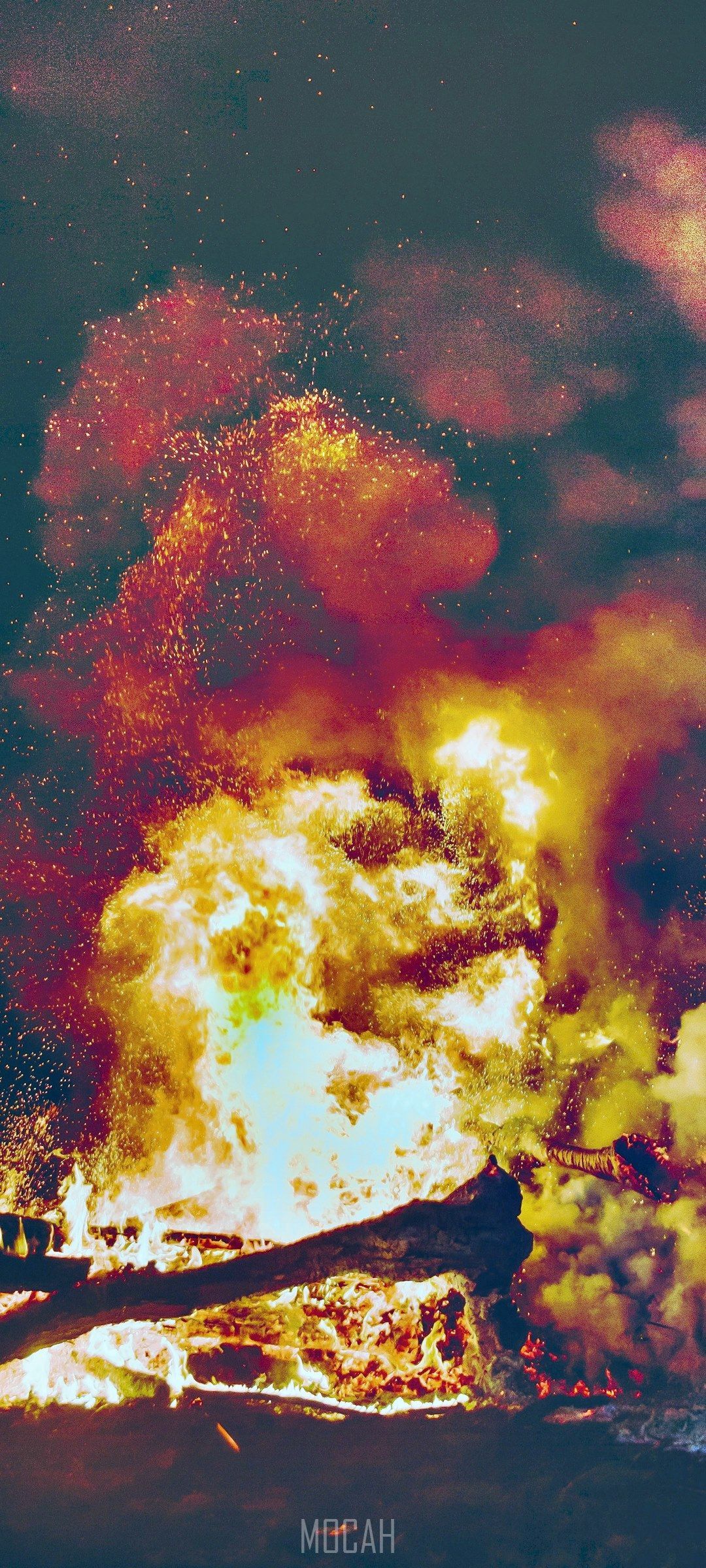 burn it to the ground, Realme 6S wallpaper HD download, 1080x2400 Gallery HD Wallpaper