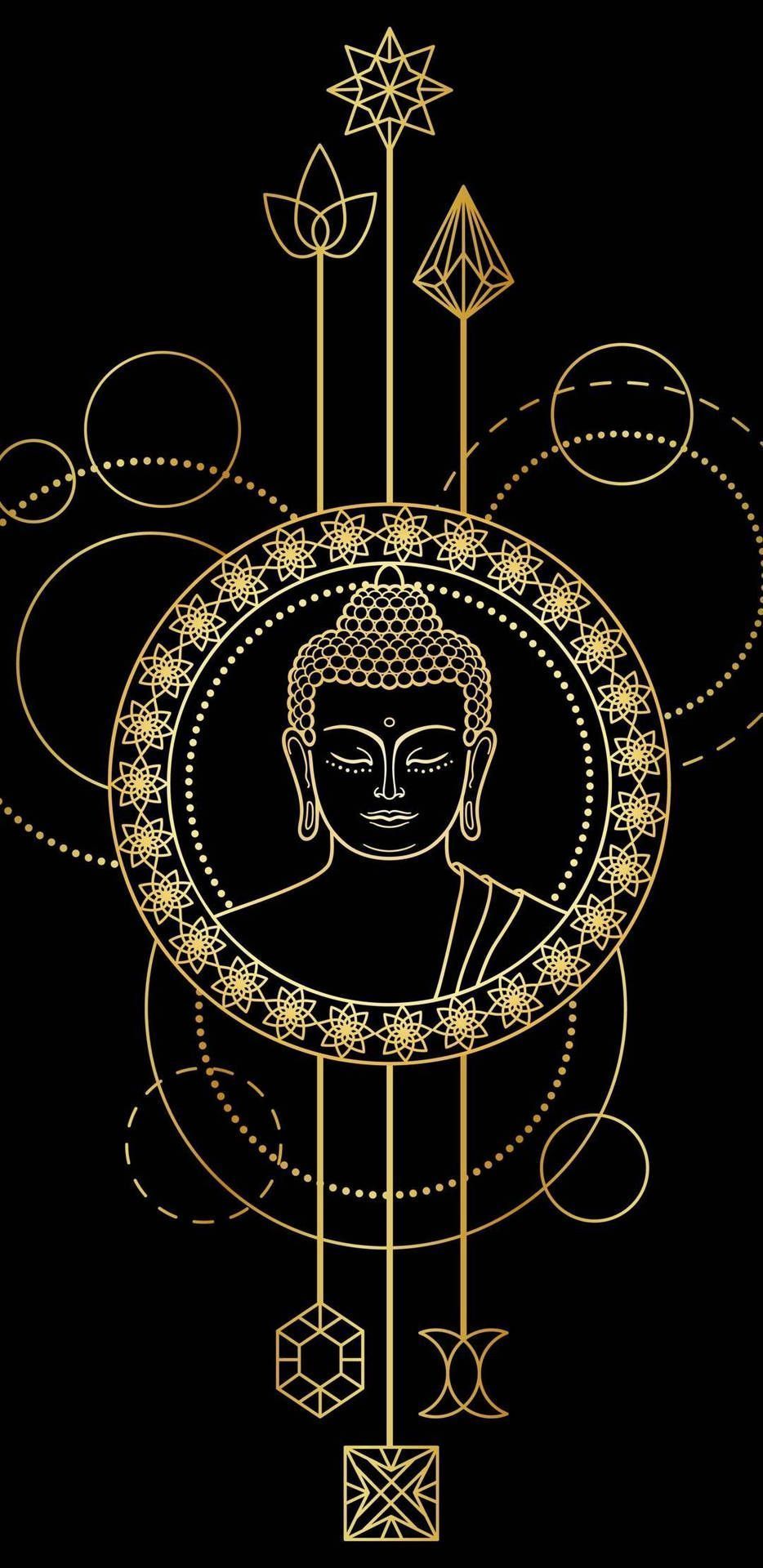 Download Buddha Spiritual Art Wallpaper