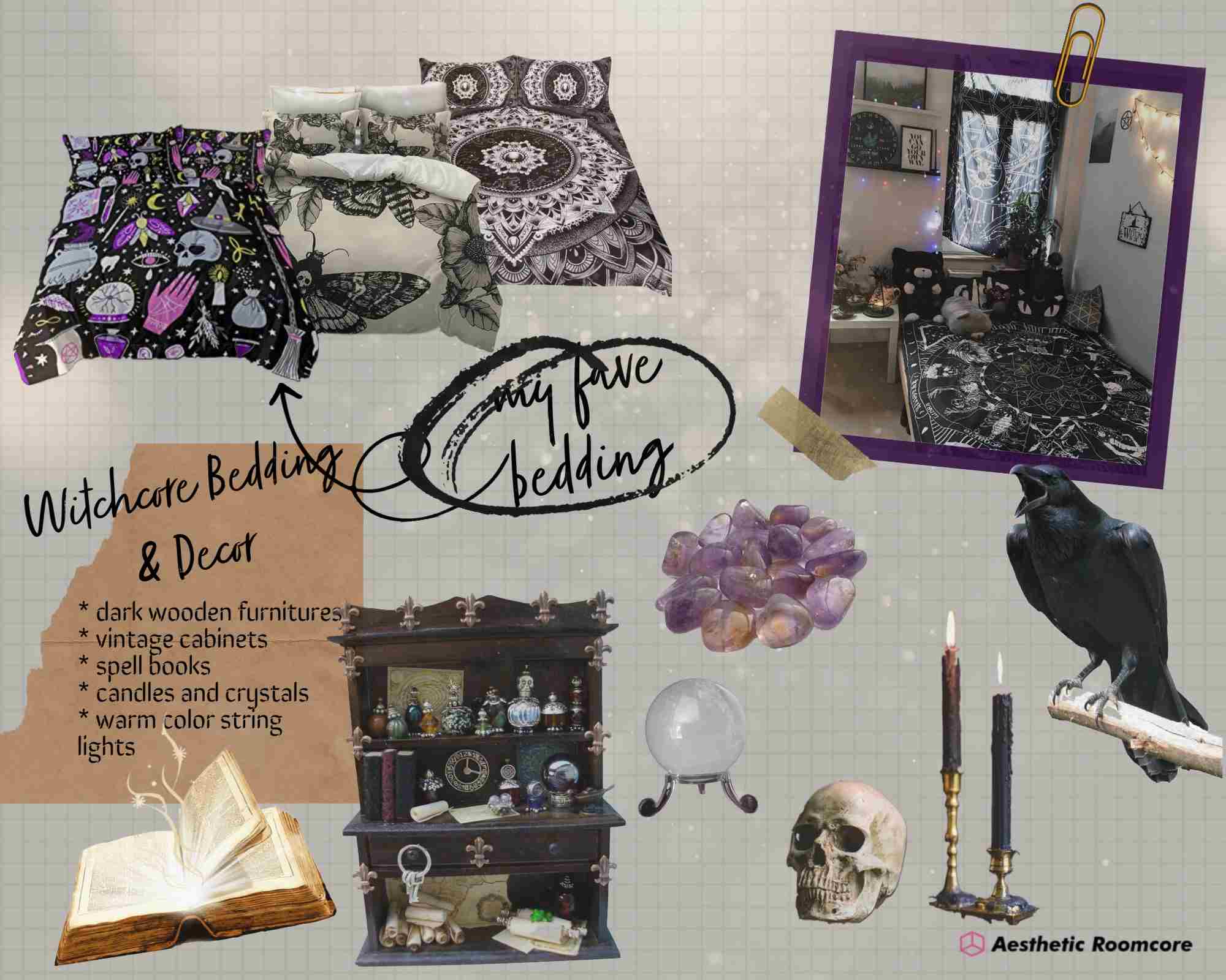 Witch Aesthetic Room Decor Ideas by lookingattheskyagain