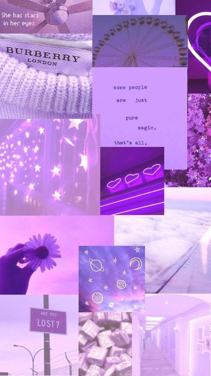 Aesthetic lilac Wallpaper Download