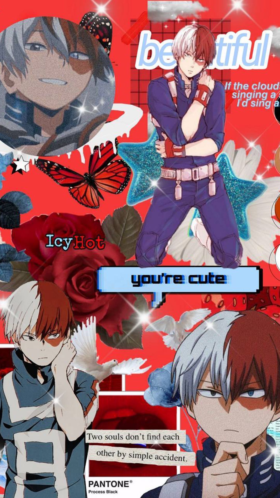 Todoroki Aesthetic Wallpaper HD Free Download By Claraoo