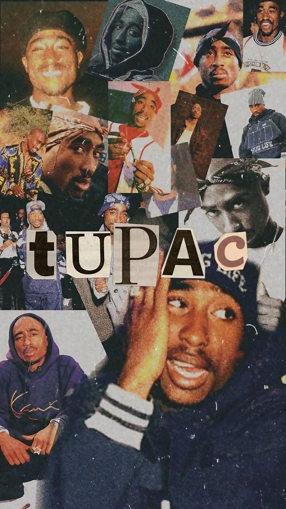 Tupac collage Wallpaper Download