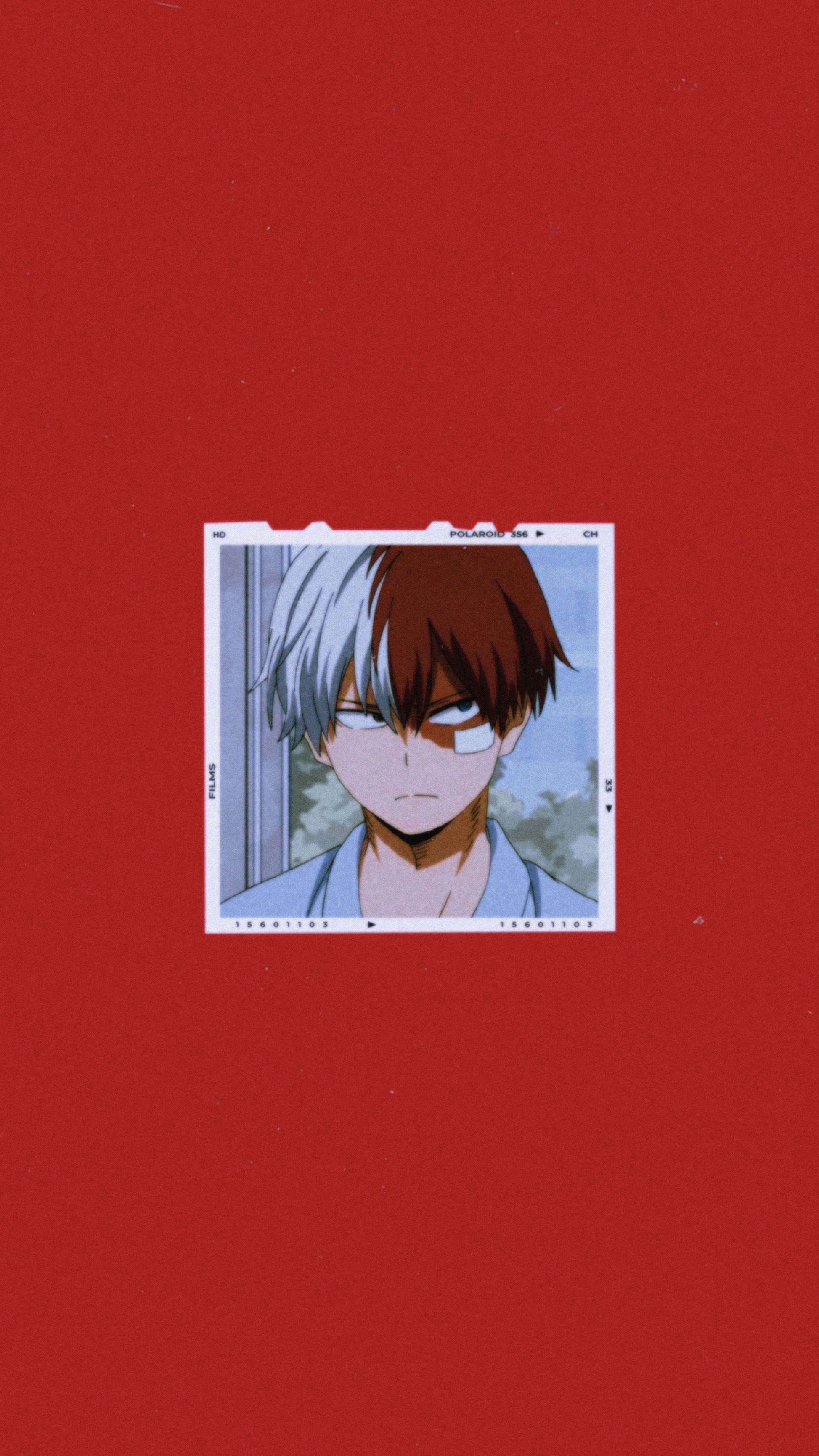 Aesthetic anime boy wallpaper for phone. - Shoto Todoroki