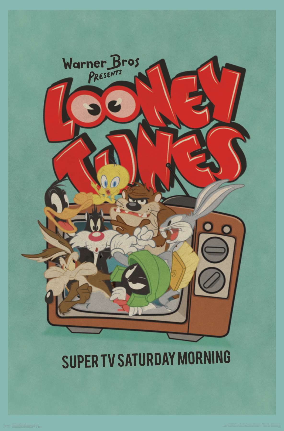 Looney Tunes TV Saturday Morning Poster