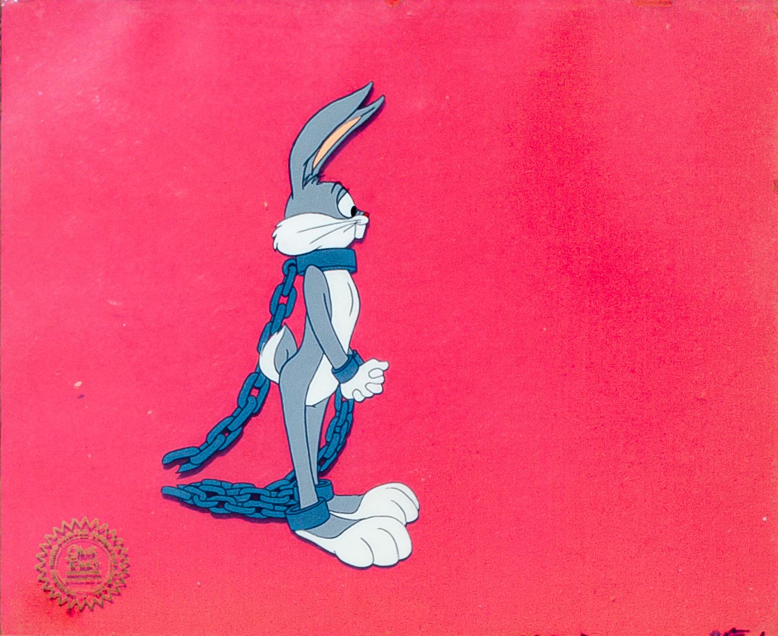 Chuck Jones Bunny hand painted Looney Tunes film cel