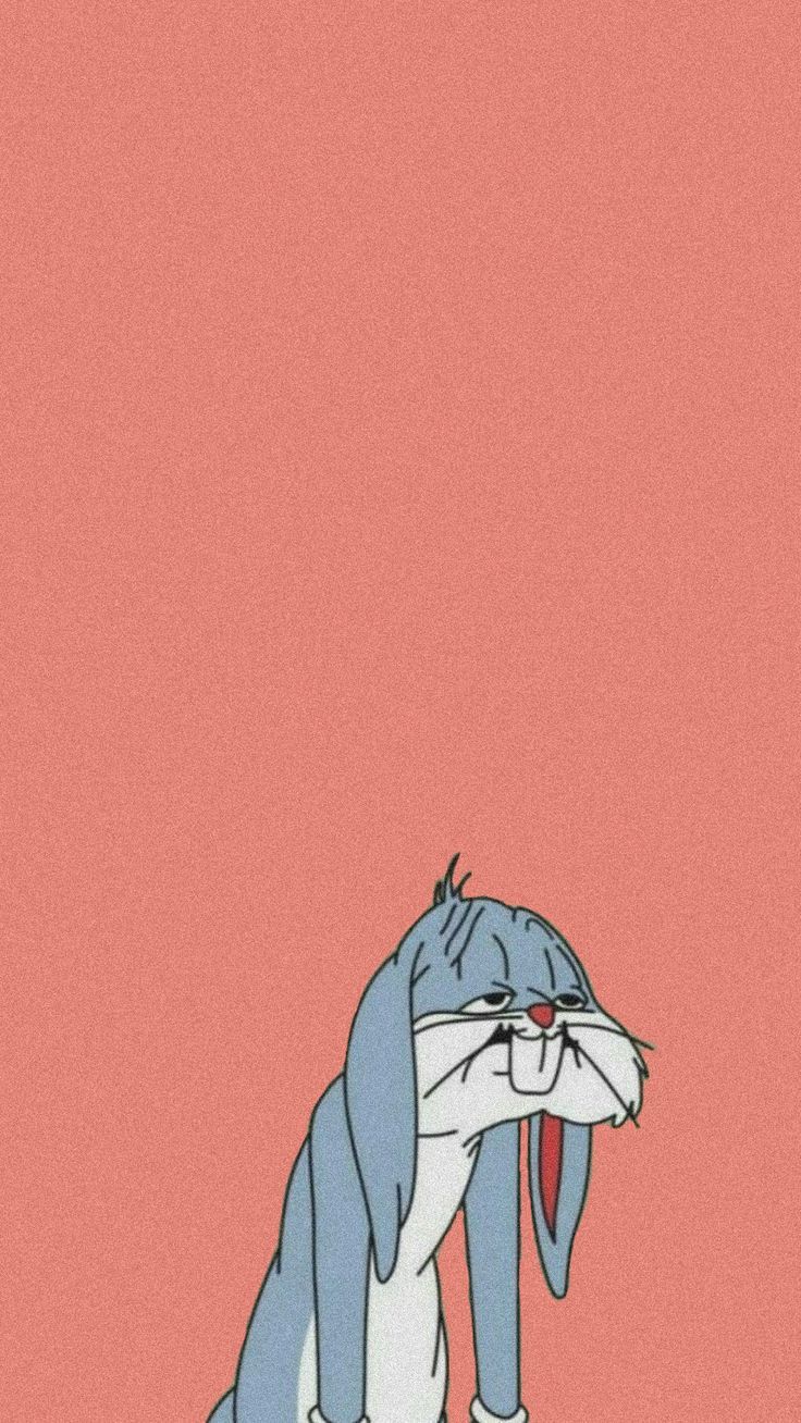 Bugs bunny, wallpaper, phone background, cute, illustration - Looney Tunes