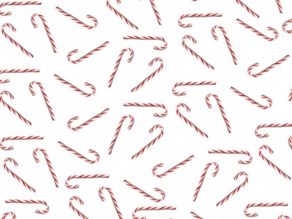 Candy canes on a white background - Candy cane