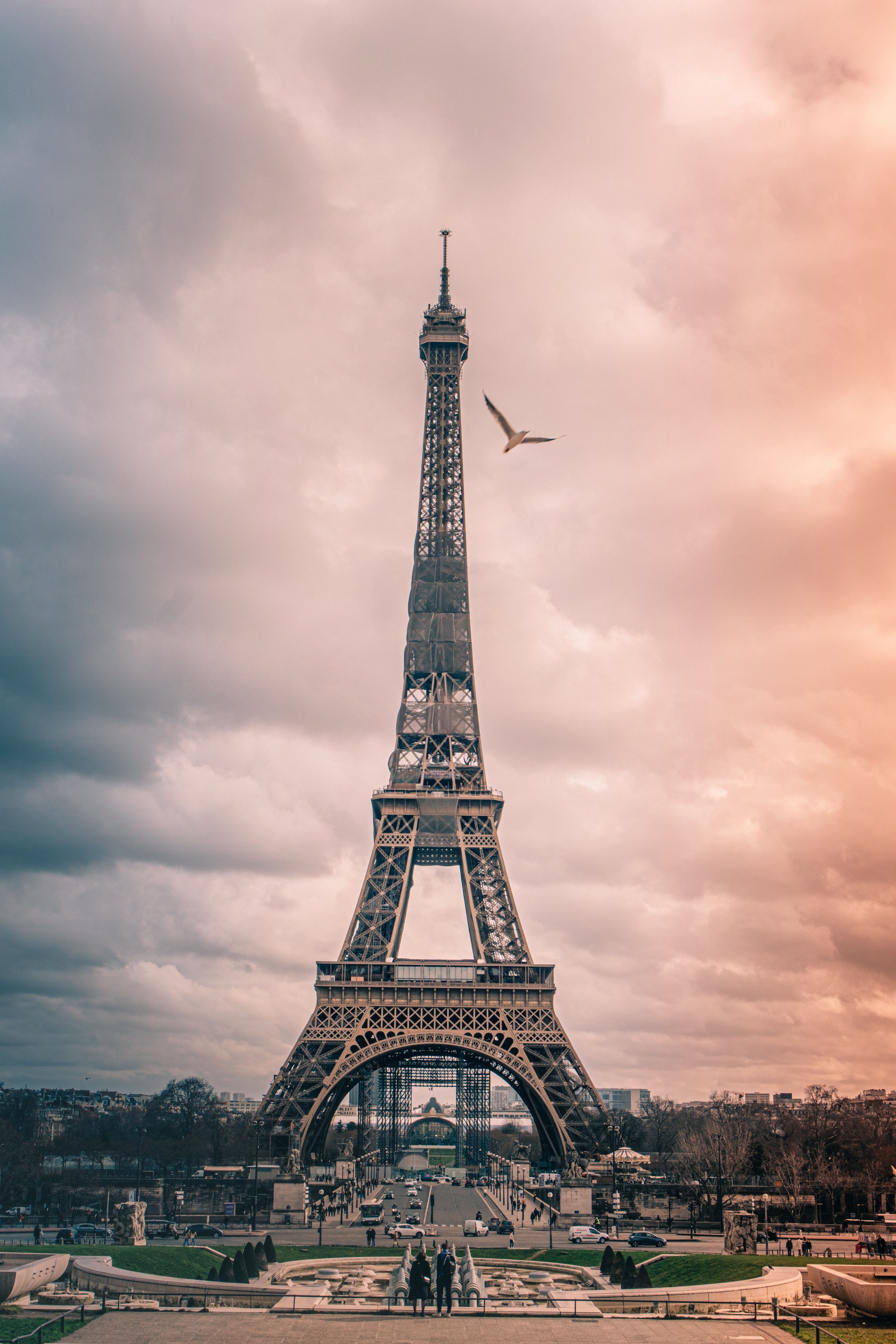 A beautiful photo of the Eiffel Tower in Paris, France. - Eiffel Tower, Paris