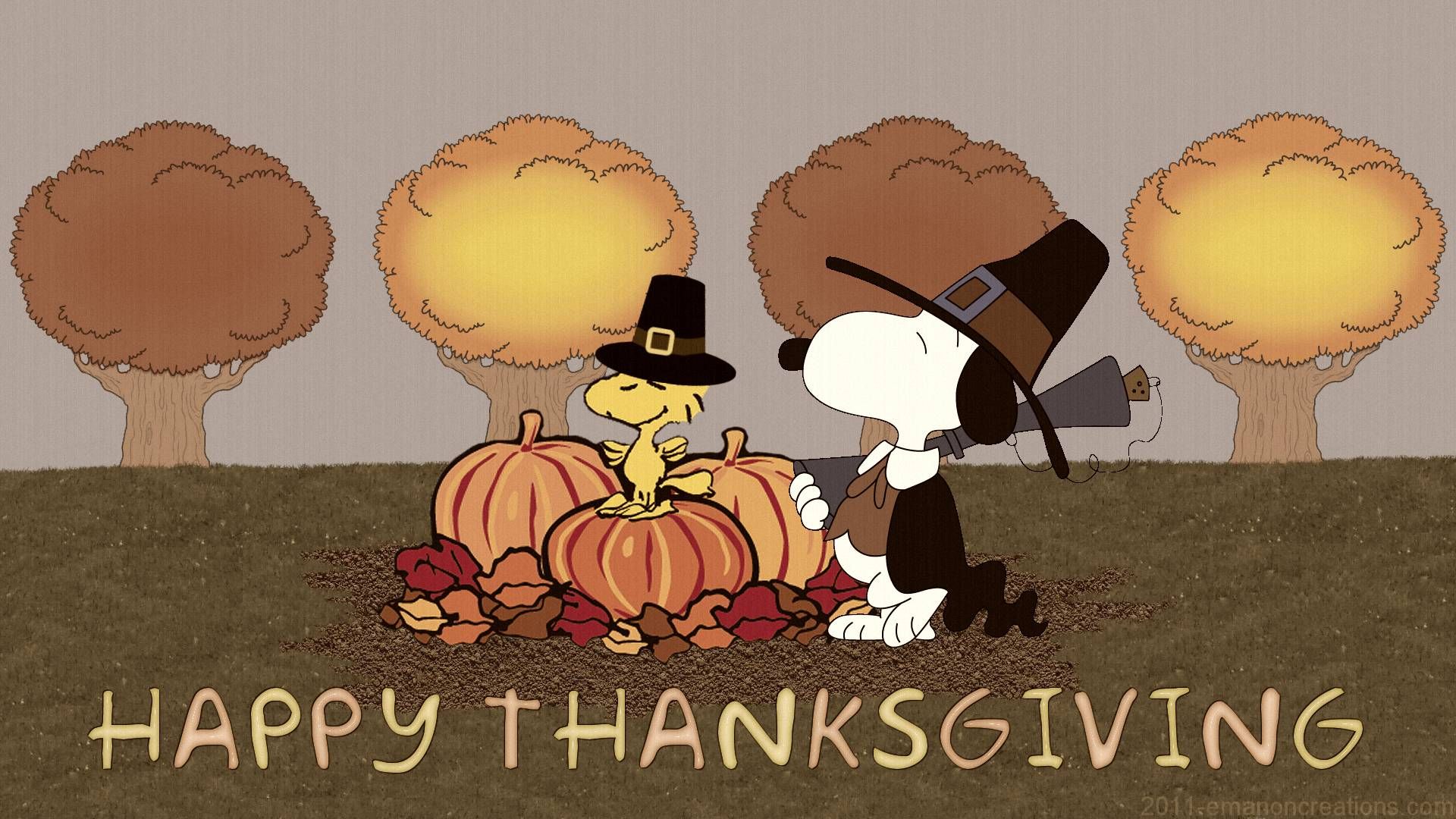 Peanuts Thanksgiving Wallpaper and Background 4K, HD, Dual Screen
