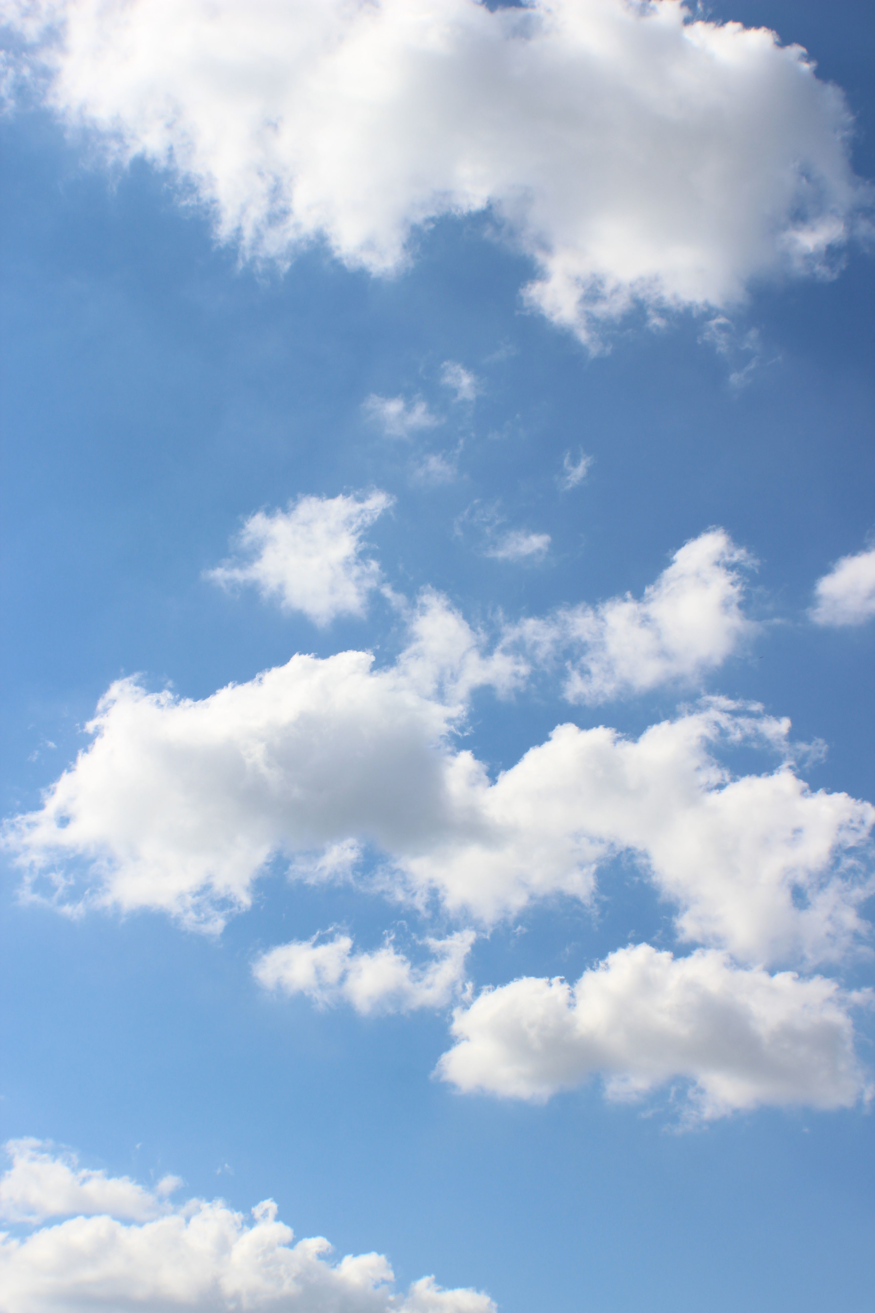 A blue sky with white clouds - Cloud