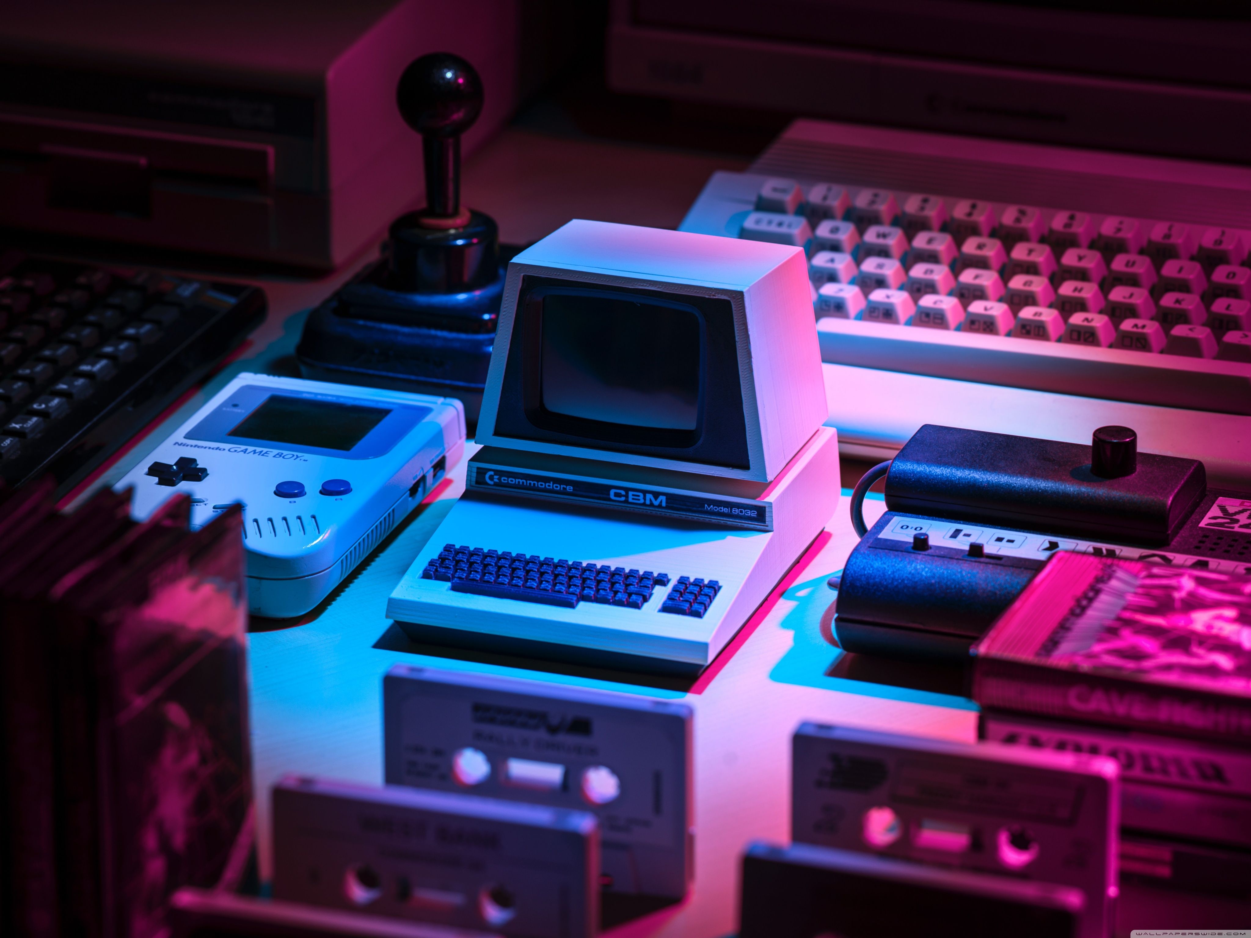 Retro Computer Aesthetic Ultra HD Desktop Background Wallpaper for 4K UHD TV : Widescreen & UltraWide Desktop & Laptop : Tablet