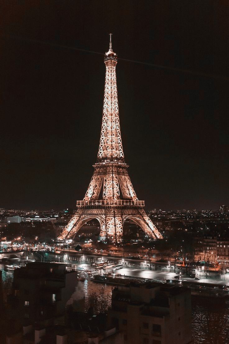 Paris at Night Eiffel Tower Lockscreen. Fotos de paisagem, Fotografia de paisagem, Imagens de paris