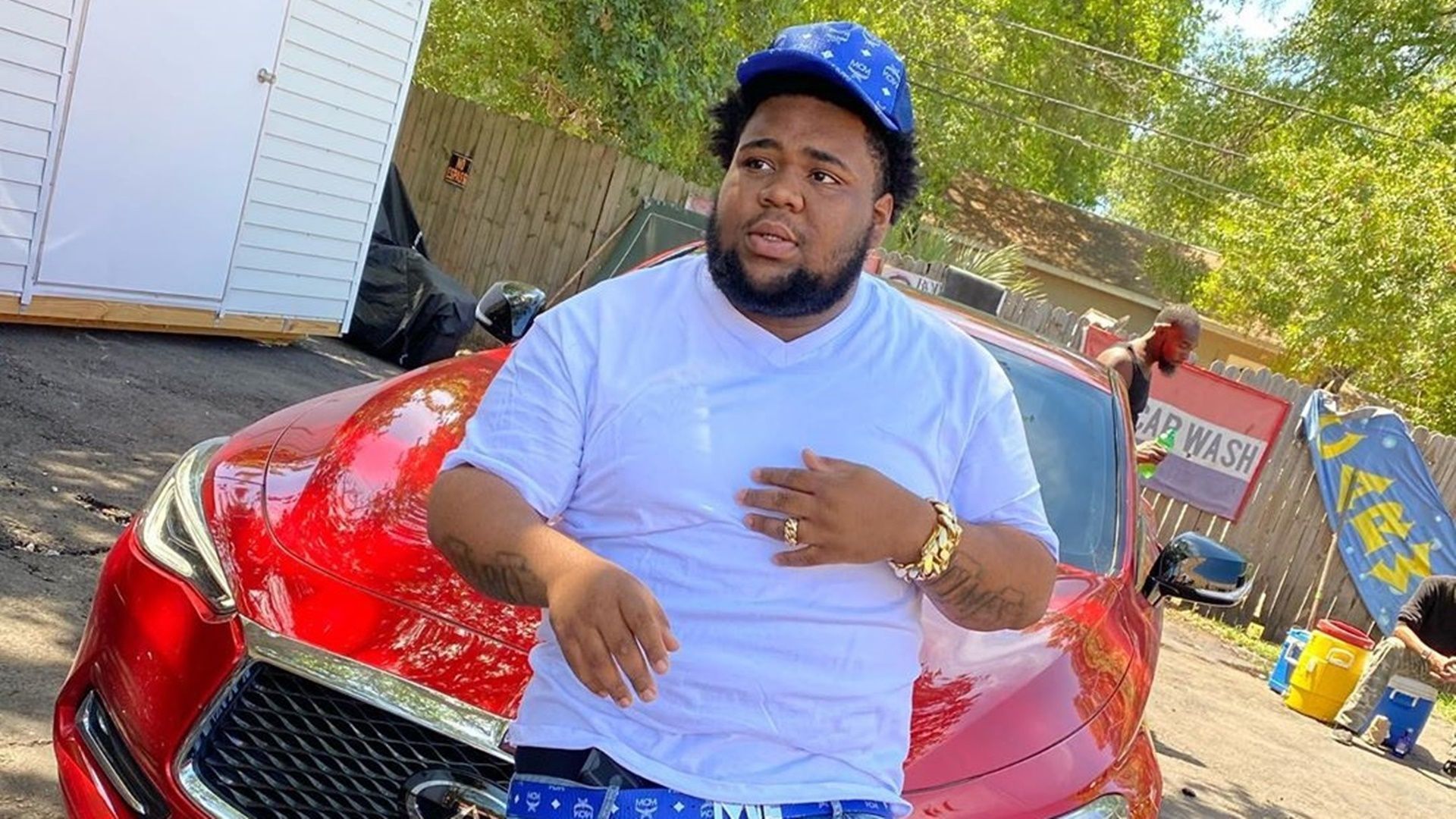 Rapper Mo3, 38, was killed in a shooting in Dallas, Texas, on Tuesday, Oct. 5, 2021. - Rod Wave