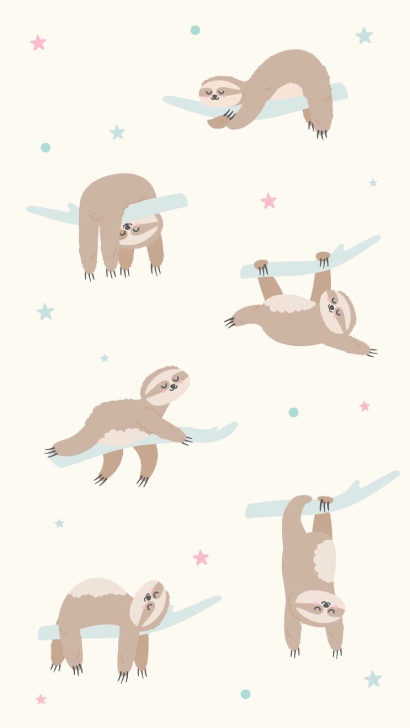 Stories • Instagram. Cute cartoon wallpaper, Sloth art, Sloth