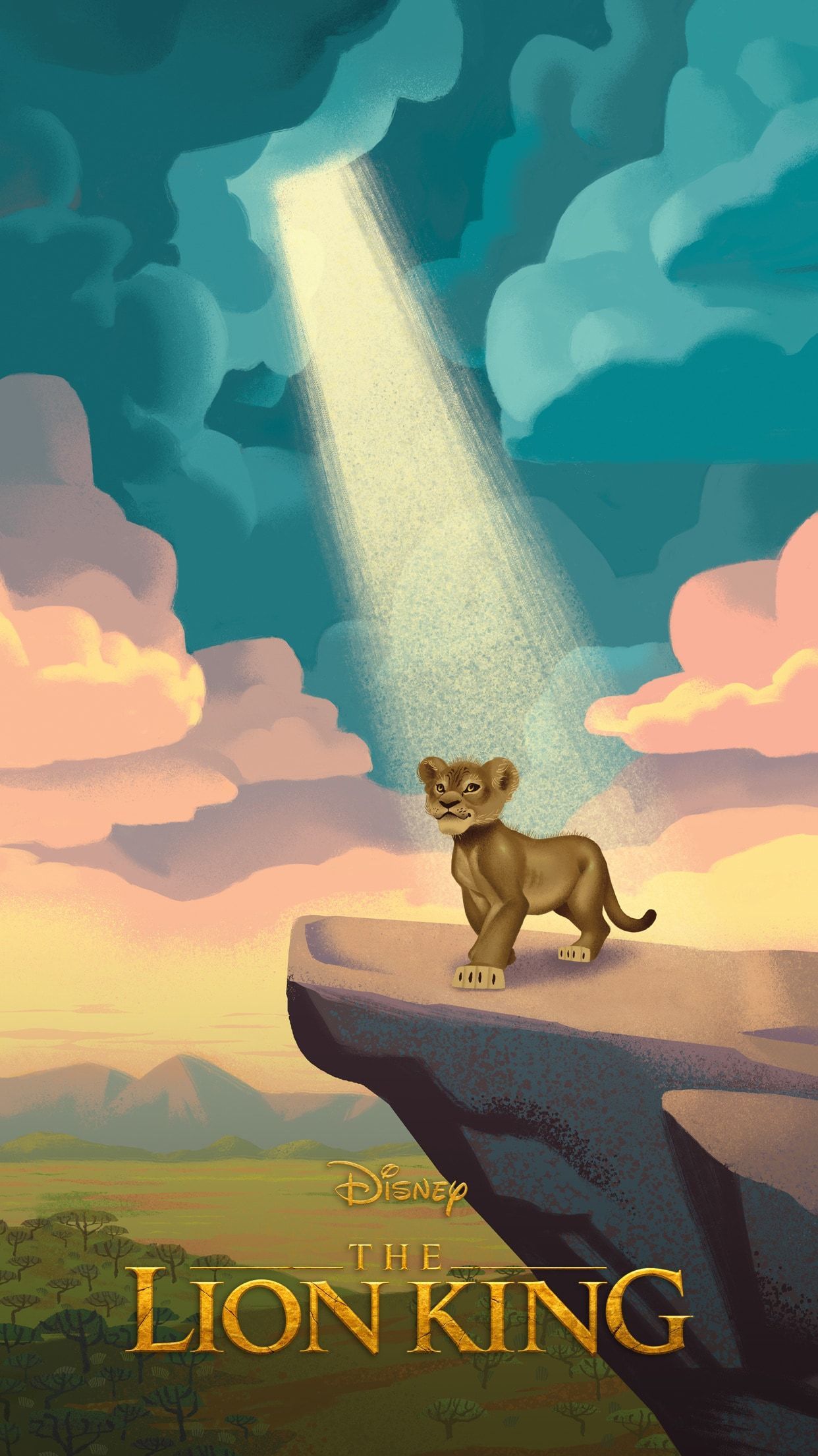 A poster for the lion king movie - The Lion King, lion