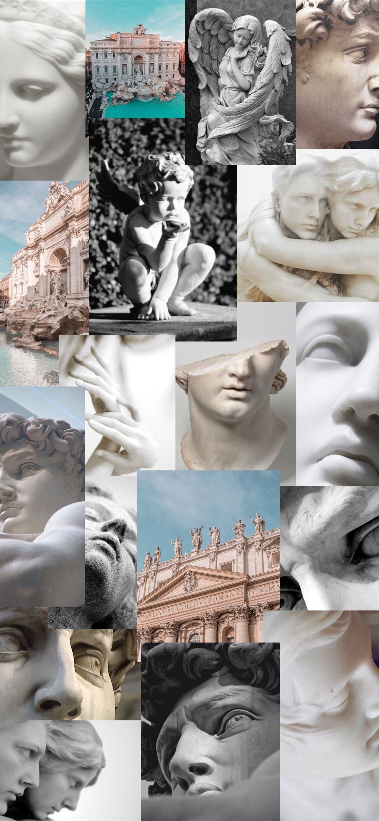 Discover aesthetic statue wallpaper HD