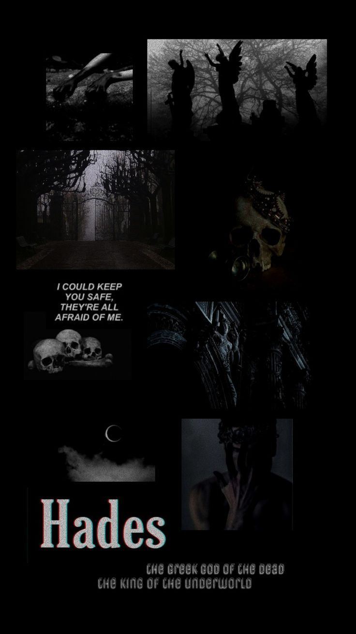 Aesthetic for Hades, the Greek god of the dead. - Greek mythology, Hades